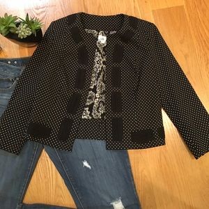 Black and White Cabi Jacket size 4